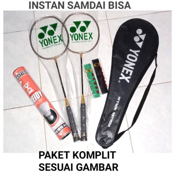 Jual raket badminton carbonex 9 sp paket Limited