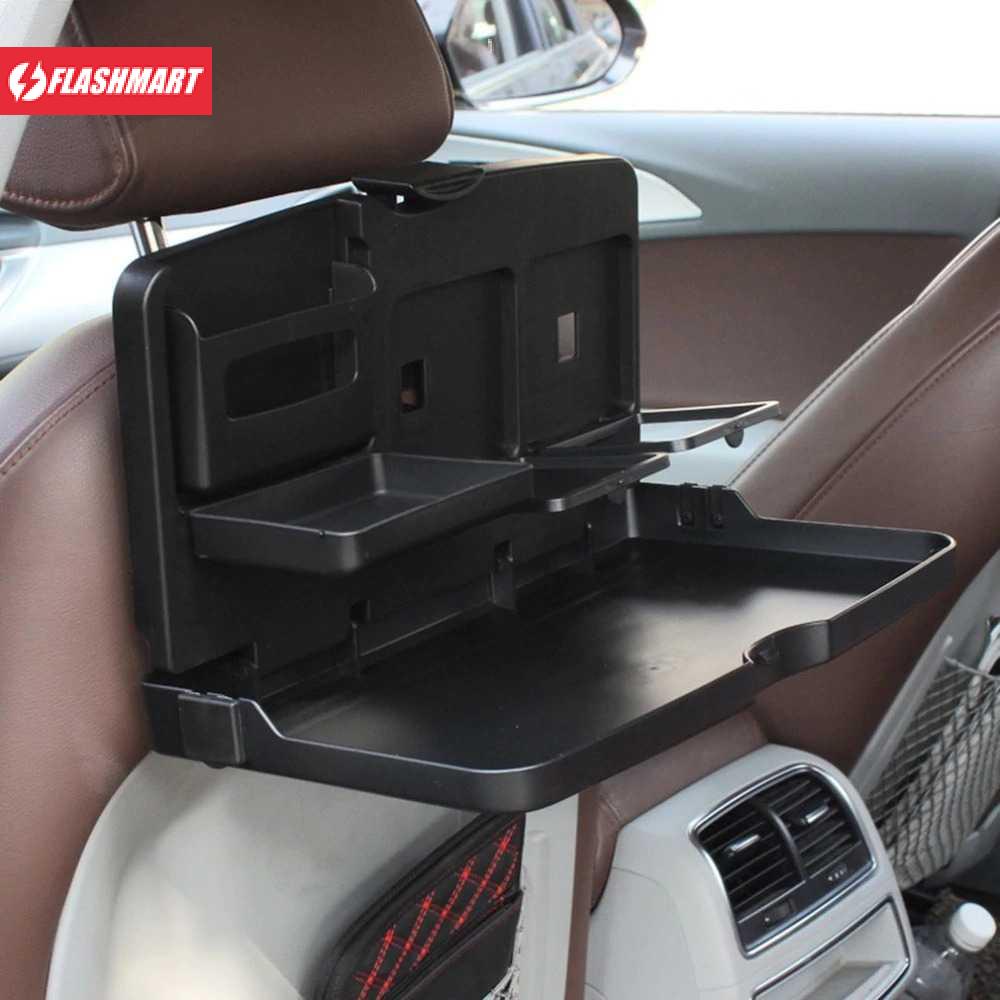 Flashmart Meja Lipat Kursi Mobil Car Multifunction Foldable Table - 1909