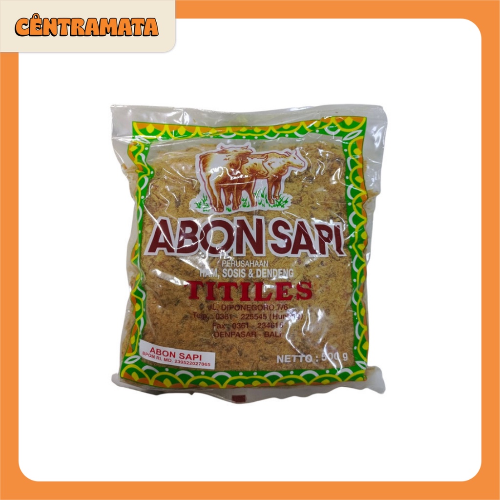 

Abon Titiles Asli Bali 500gr