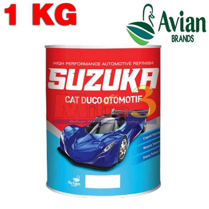 '+'+'+'+] Cat Duco SUZUKA Warna SOLID STANDAR 1 KG / Cat Dico Mobil Motor 1KG 1L