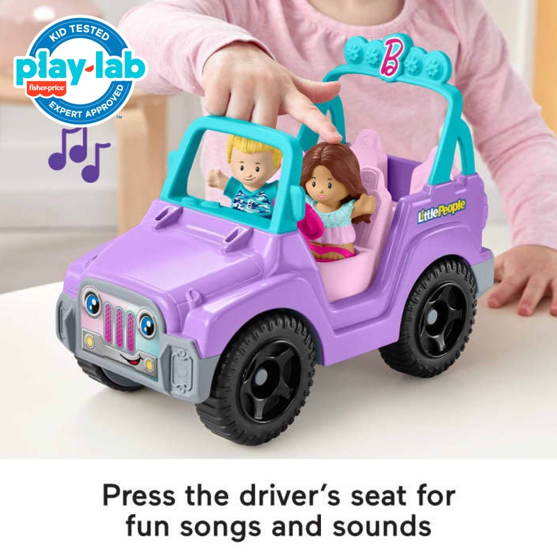 Fisher Price Little People Barbie Beach Cruiser - Mainan Playset &amp; Figur Anak