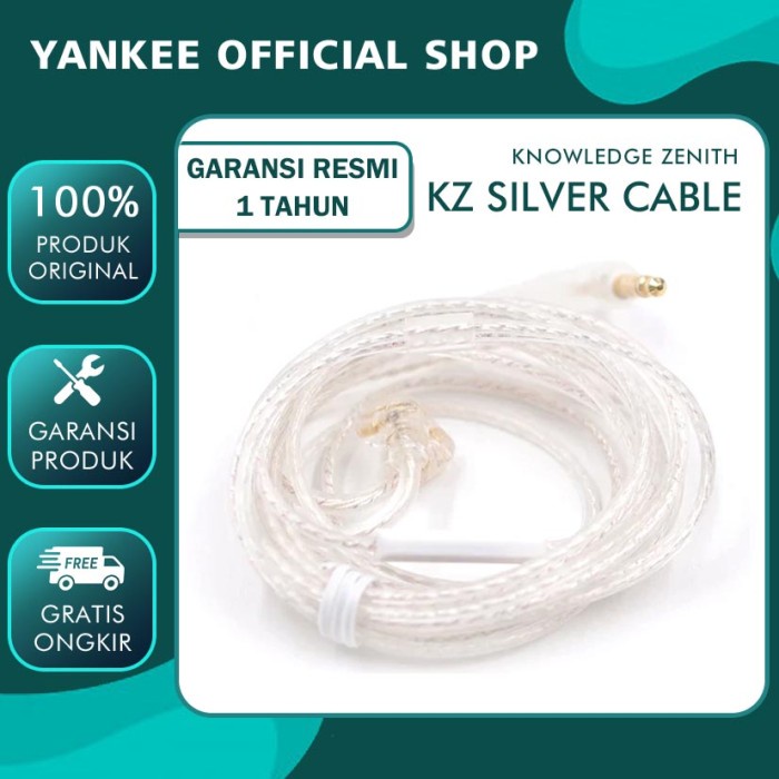 KABEL KZ SILVER UPGRADE WITH MIC KZ CABLE TYPE B / C EDX ZSN PRO ULTRA