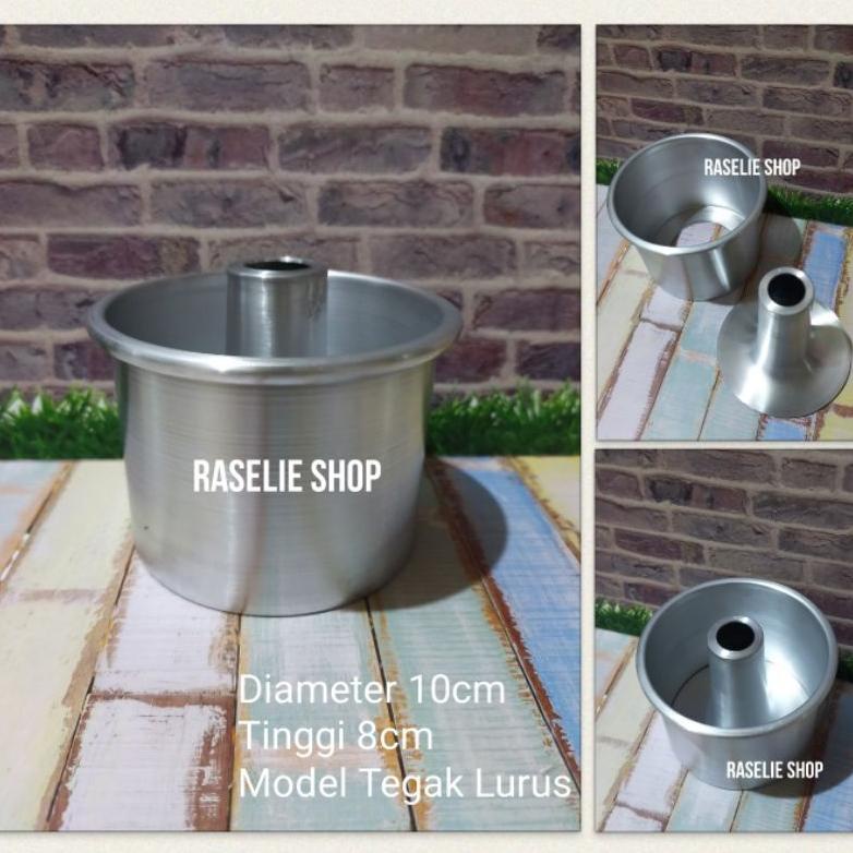 LOYANG PRESS CHIFFON MINI CAKE UK.10 TEGAK LURUS CETAKAN BOLU SIFON CHIFON BONGKAR PASANG .