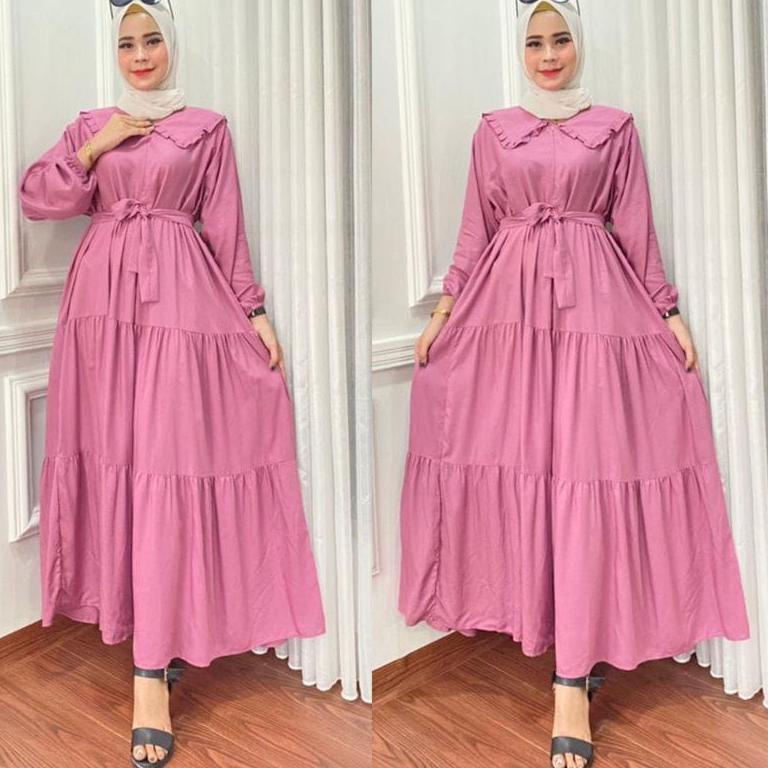 BOOMING GAMIS NOORA JUMBO / dress wanita fashion muslim / dress wanita / gamis terbaru / gamis / gam