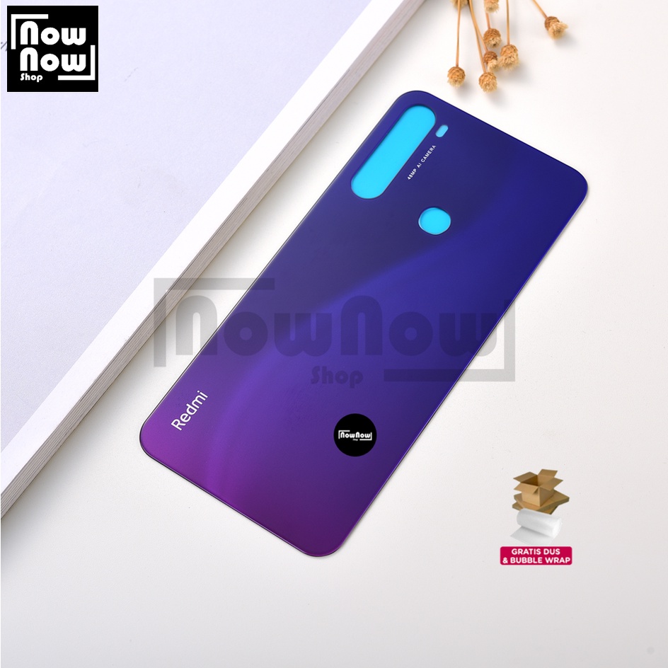 Backdoor Tutup Belakang Baterai Xiaomi Redmi Note 8 M1908C3JH M1908C3JG M1908C3JI Backcover Back Casing Housing Cover Belakang Back Case Panel Replacement