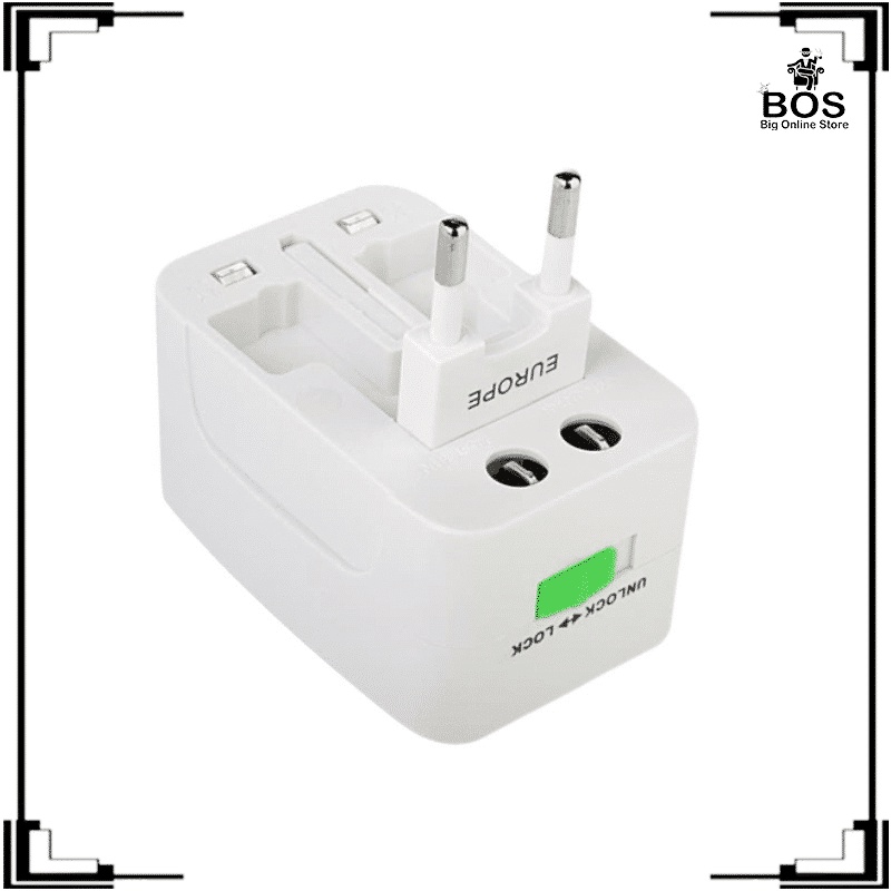 BOS TRAVEL ADAPTOR INTERNASIONAL COLOKAN UNIVERSAL / ADAPTER STEKER COLOKAN LISTRIK