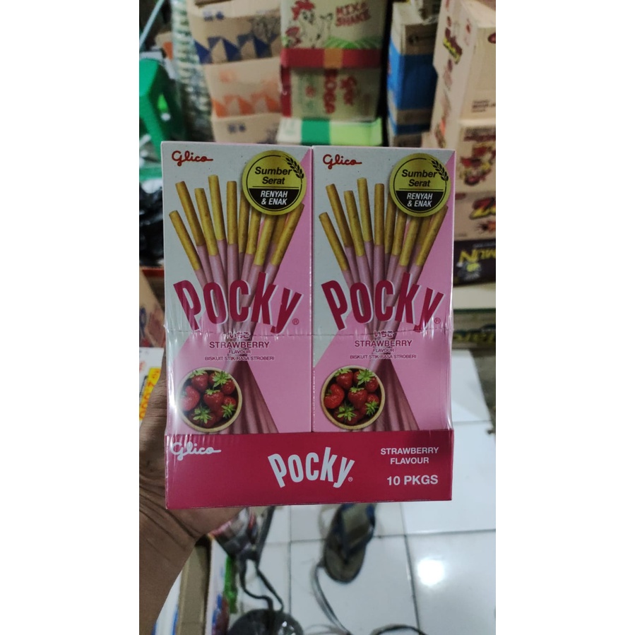 

[ Kaynov Shop ] Pocky Mini 1 Pack Isi 10x22gr - biskuit nikmat enak termurah