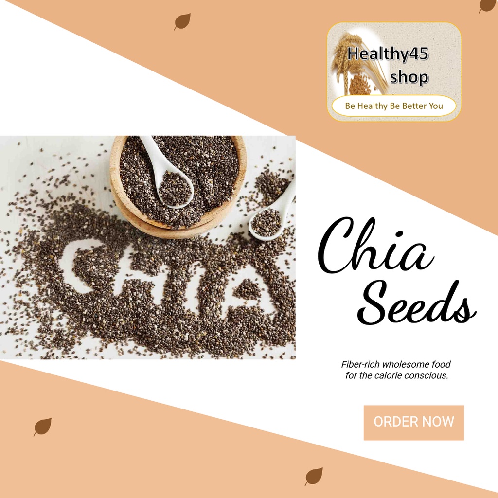 

Healthy45Shop - Natural Chia Seeds Biji Chia - Diet Sehat