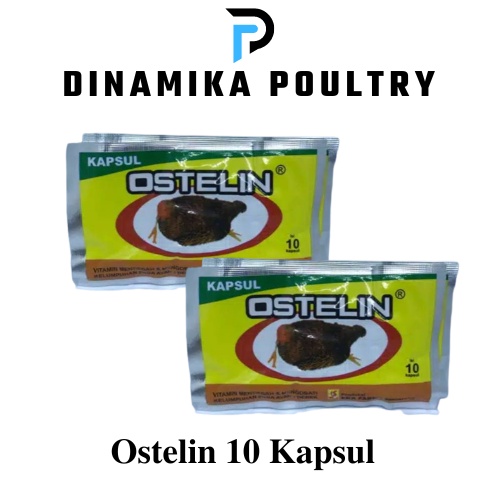 Ostelin Kapsul 10 Kapsul Eka Farma Mencegah Ayam Lumpuh