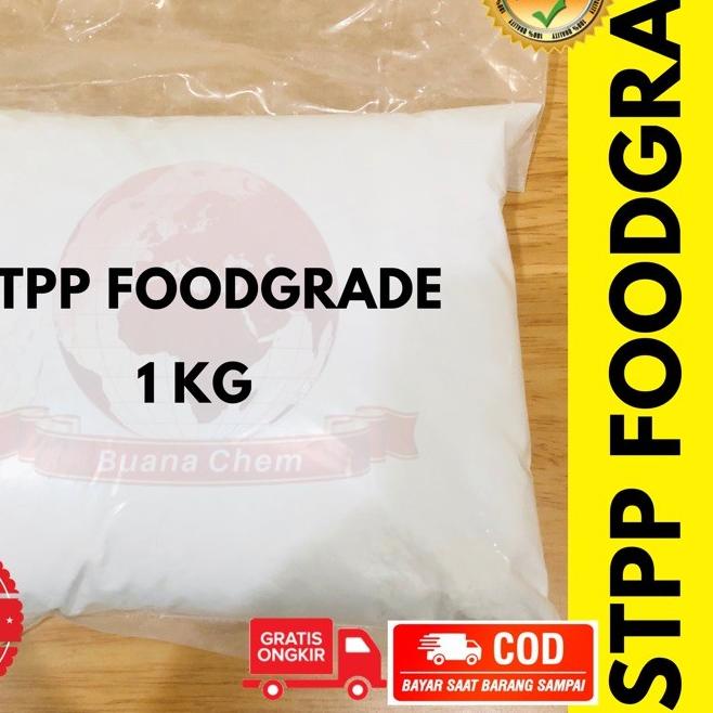 

❃ Sodium Tripolyphosphate 1 KG HALAL / STPP / STPP Food Grade ➳