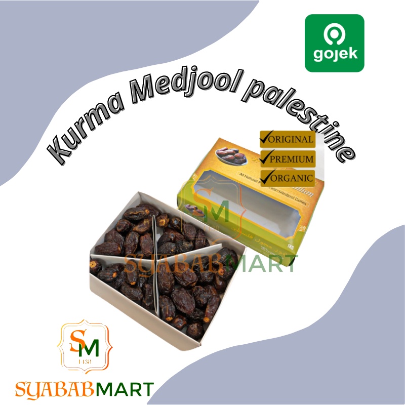 

Kurma Medjool Palestina 1 Kg / Natural Delights / Kurma Medjool Jumbo / Oleh Oleh Haji Umroh