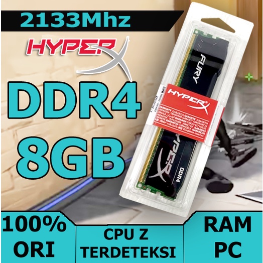 MEMORY RAM PC KOMPUTER GAMING DDR4 8GB HYPER X FURY / RAM GAMING