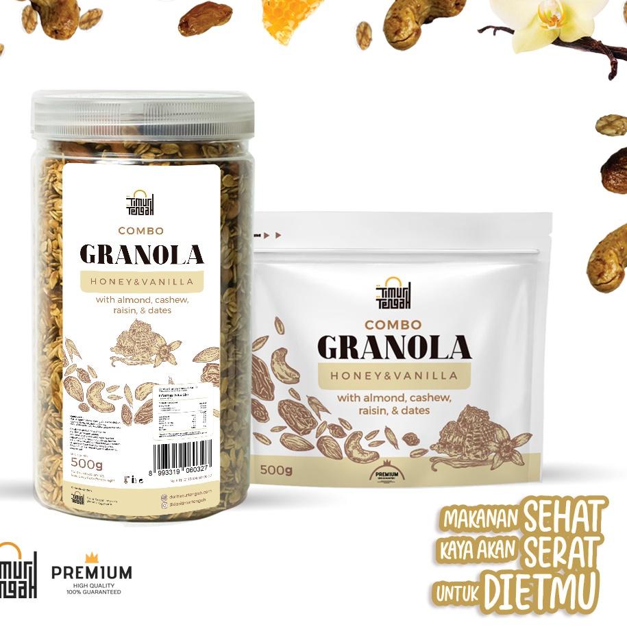 

Super deal Timur Tengah Granola Vanilla Honey 500gr Sereal Makanan Sehat