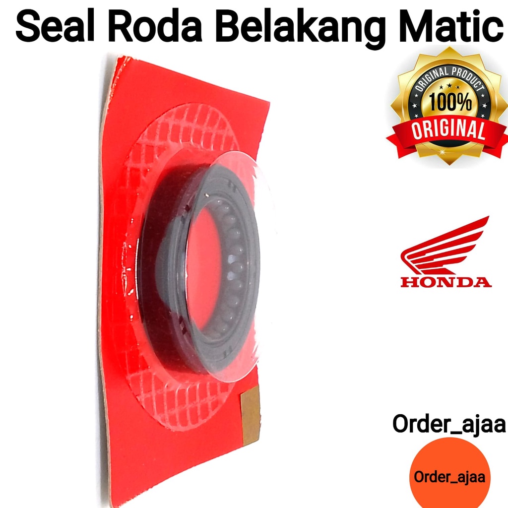 Oil Seal Roda Original Ahm Honda Asli Seal As Roda Belakang Motor Matic Oil Seal Motor Honda Matic O