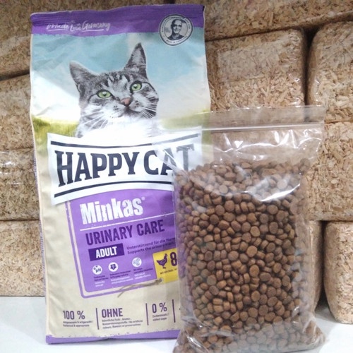 Happy Cat Minkas Urinary Care 500GR Repack Makanan Kering Kucing