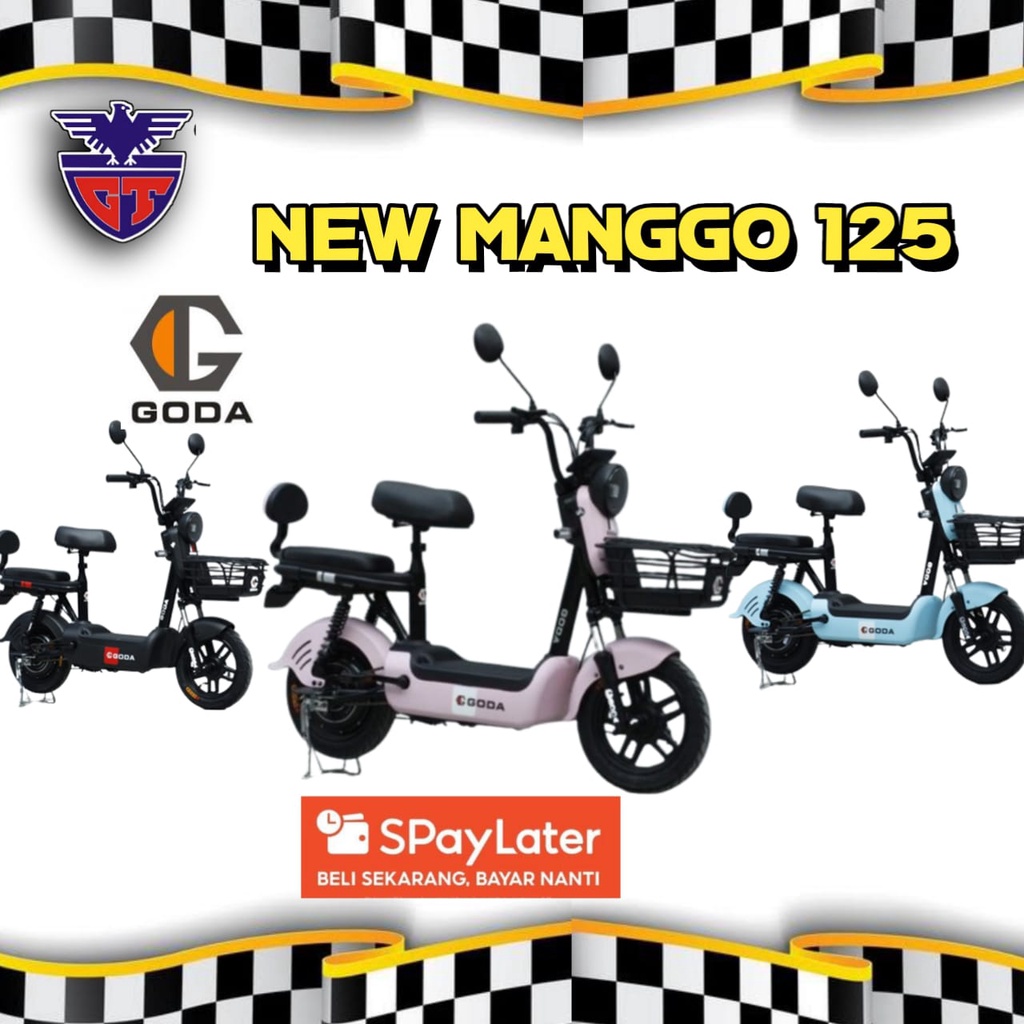 Sepeda Listrik Goda Golden New Mango 125