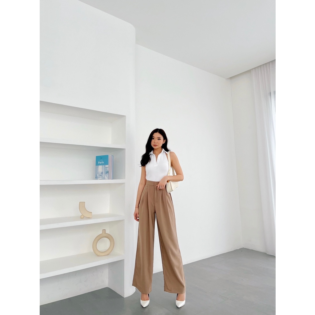 [ Marveile ] Posie Highwaist Pants / HW Cullote Pants