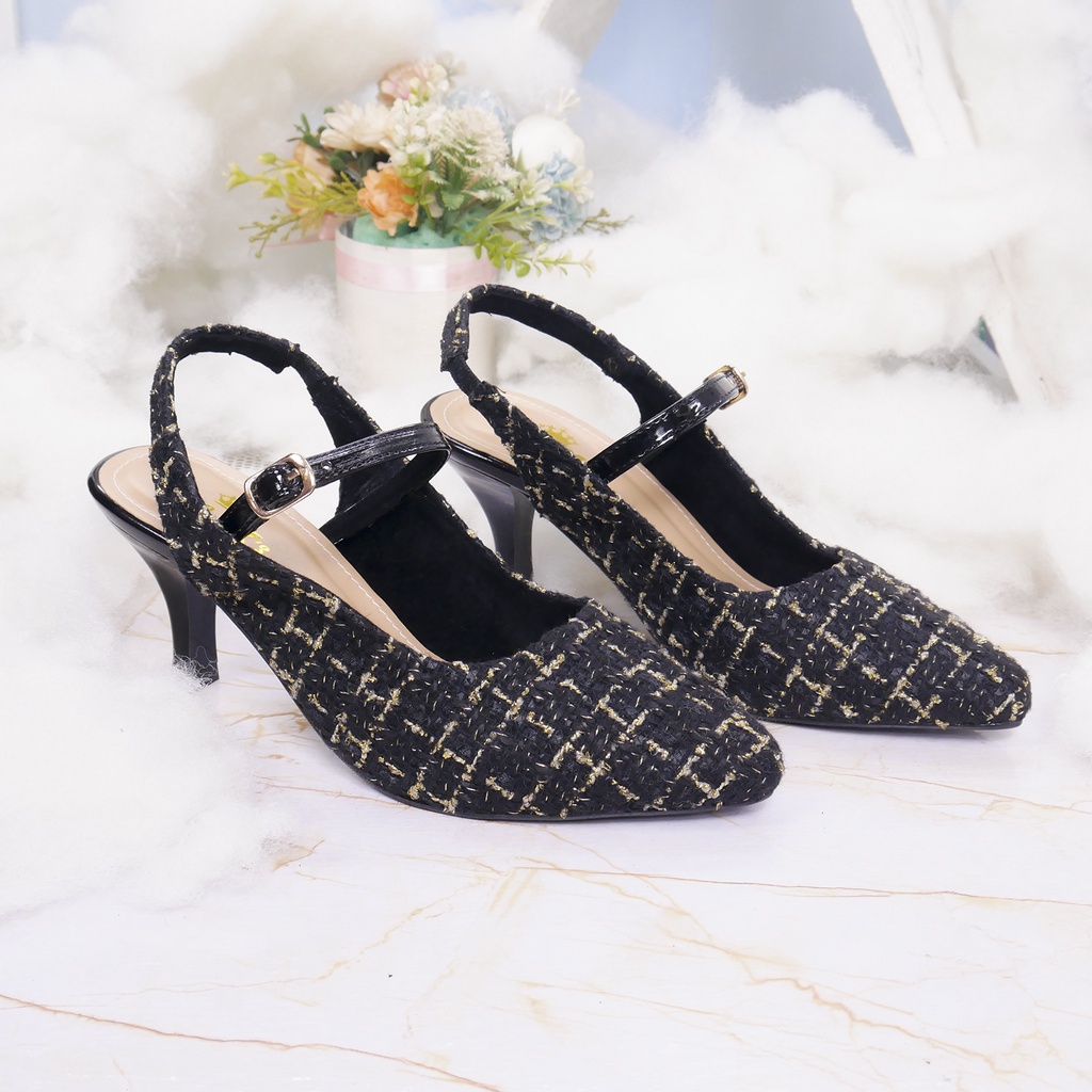 BernX's Shoes - Denta Sepatu Wanita High Heels Wanita 7 cm