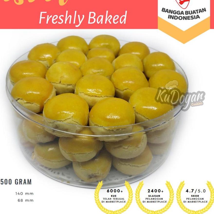 

✵ Kue Nastar Nanas Wisman Home-made 500 gram 1/2 kg Kudoyan ☞