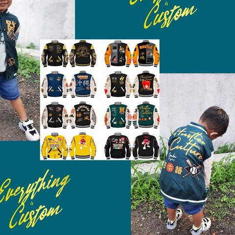 ➱ Jaket Baseball Anak / Varsity Everyone MLB & NBA / Jaket Nascar / Jaket racing / Jaket Balap Jacke