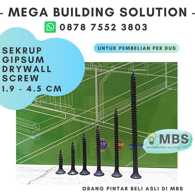 Skrup / Sekrup Gipsum Paku Drywall Screw - PER DUS