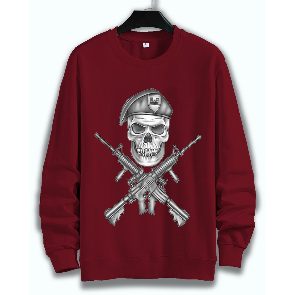 SWEATER UNISEX T.JENDRAL PRIA DAN WANITA SWEATER JUMBO