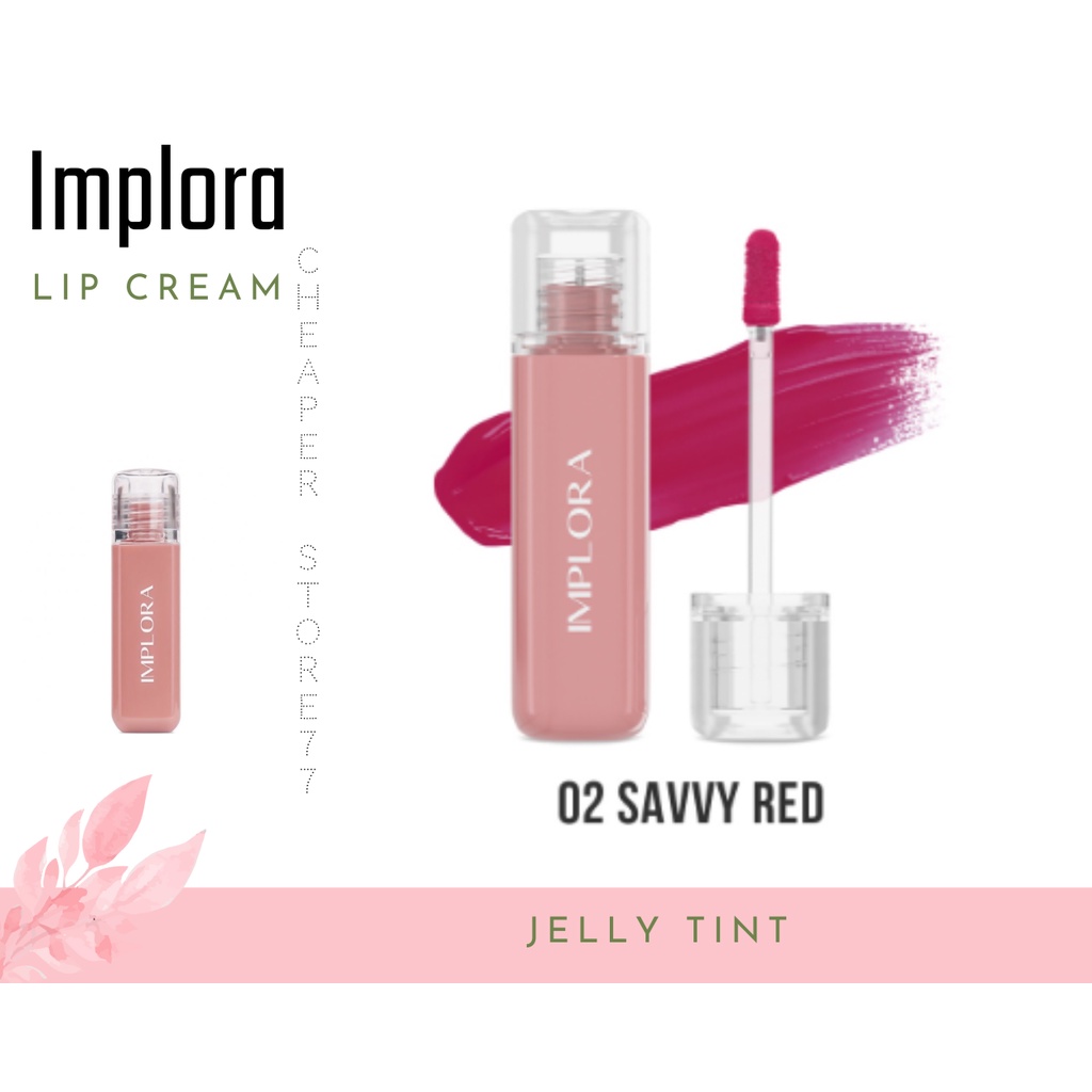 IMPLORA JELLY TINT - Implora Glossy Plumpy Jelly Tint 5 ml