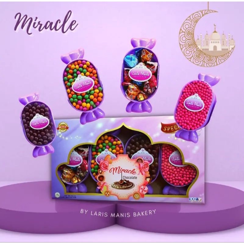 

Hampers 4 Toples Miracle coklat