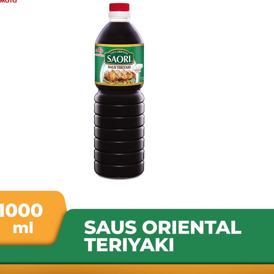

➶ SAORI® Saus Teriyaki Kemasan Botol 1L ♣