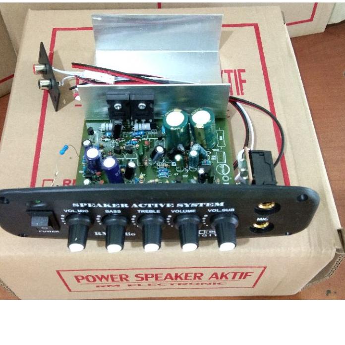 ☑ KIT POWER SPEAKER AKTIF MONO ➺