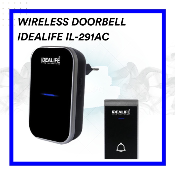 cusss order] Idealife Wireless Doorbell IL-291 AC