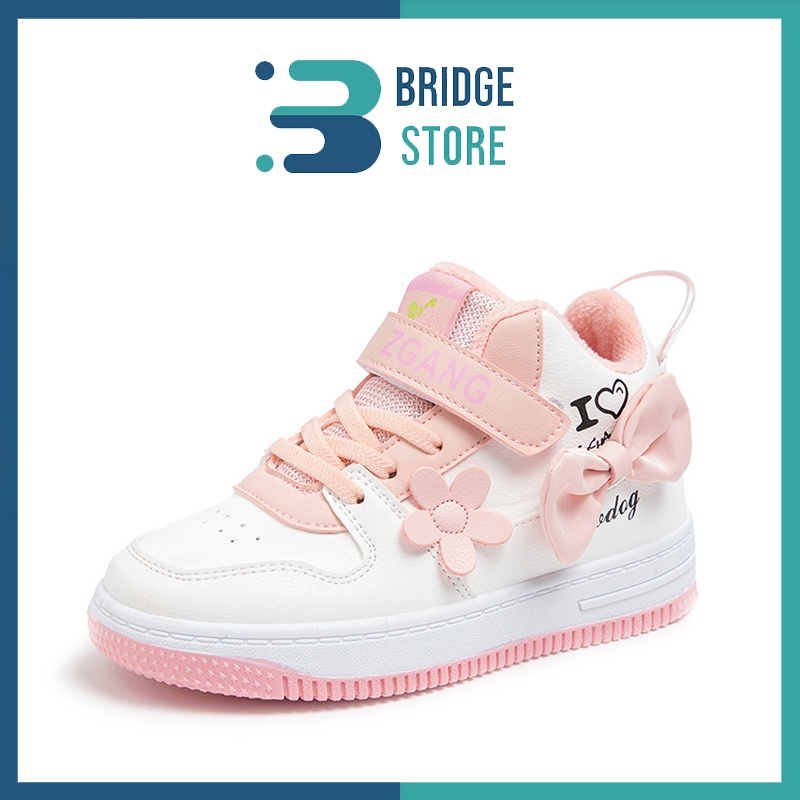 Sepatu Anak Perempuan Import PINKY LOVE Ribbon  / Sneakers Anak Perempuan Terbaru Pita