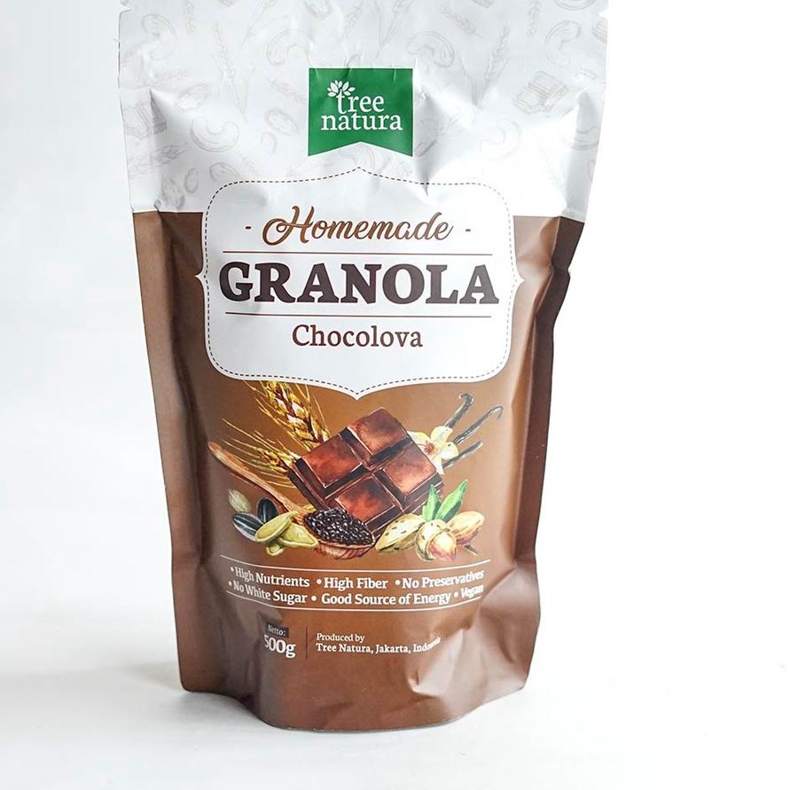

☚ Tree Natura, Granola Chocolova 500gr (Dark Chocolate) ✧