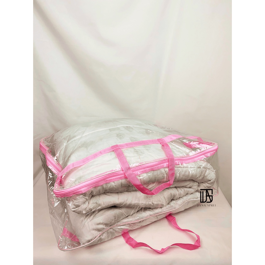 Jivsa Sprei Tas Bedcover Ukuran Single Double
