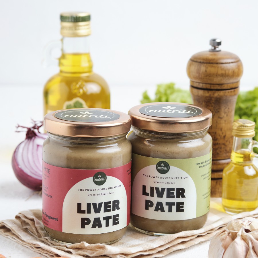 

Nutriti - Liver Pate (Selai Hati) Sapi Grassfed dan Ayam Organik - Menu Mpasi Nutrient Dense Food - Lauk Padat Gizi - Mpasi Balikpapan