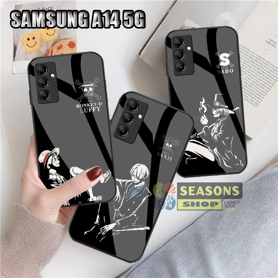 Softcase Samsung A14 5G Terbaru Softcase Kaca Samsung A14 5G - Softcase Glass Glitter Samsung A14 5G