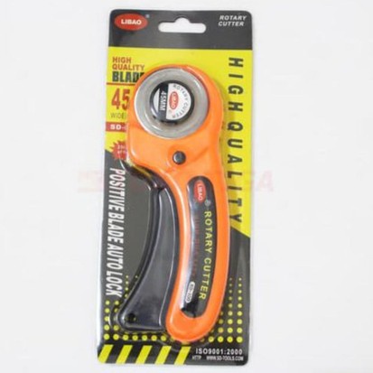 

LIBAO CUTTER KATER PISAU PUTAR ROTARY CUTTER POTONG BAHAN 45MM SD-100