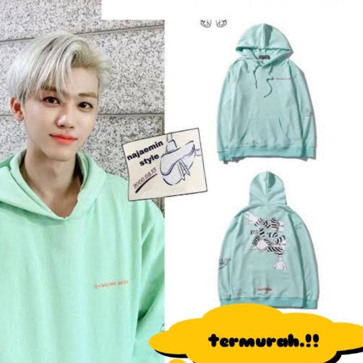 ▲ termurah.!! JAKET HOODIE MINT JAEMIN lust m-xxl ☛