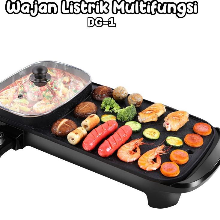 ✈ Grill pan anting lengket / grill pemanggang bbq pan listik electrick grill pan ➹