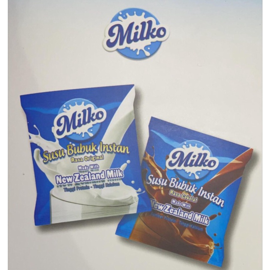 

Milko SASET New Zealand Susu Bubuk Instant Milk Powder