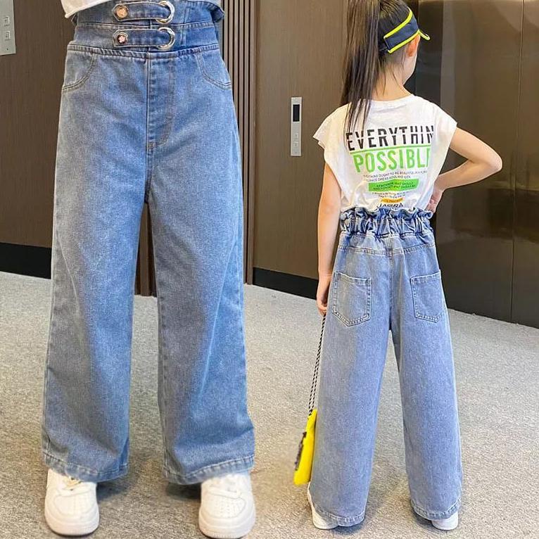 SALE Celana Panjang Anak-Anak Celana Jeans Kulot Anak-Anak Celana Boyfriend Celana Jeans Boyfriend K