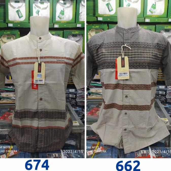 TERBARU Cardinal kemeja koko pendek bahan katun original ada kantong( M L XL) /BAJU KOKO PRIA/BAJU K