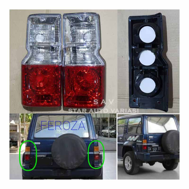 Lampu stop kristal Daihatsu FEROZA.