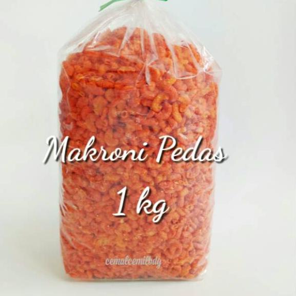 

◌ CCB - Makaroni Pedas 1 kg FREE DUS / makaroni pedas kiloan / makaroni kiloan / kiloan / makroni ➤