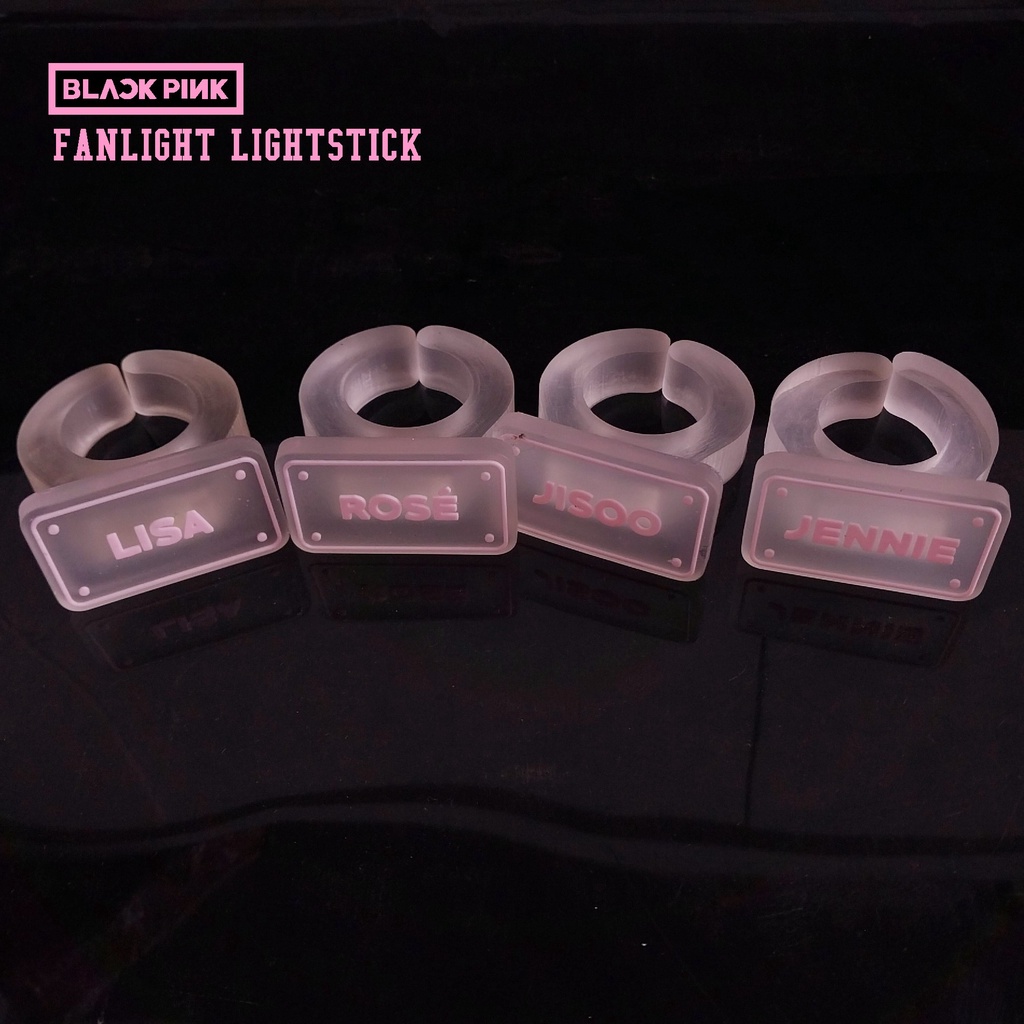 FANLIGHT LIGHTSTICK BLACKPINK MEMBER ACCESSORIES JENNIE JISOO LISA ROSE