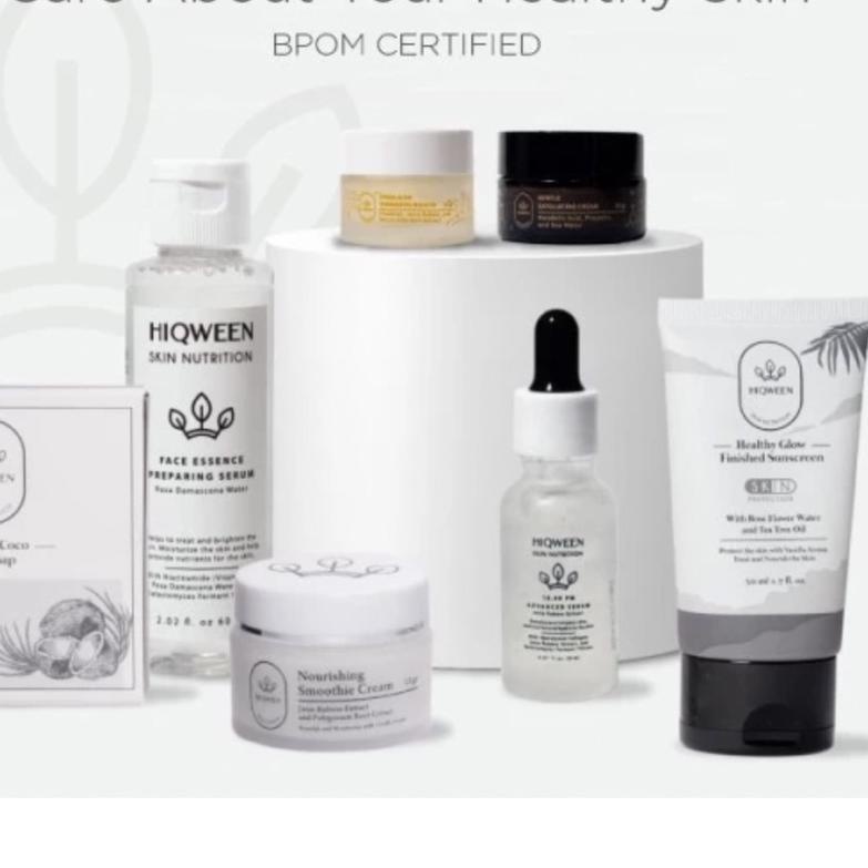➼ HIQWEEN SUNSCREEN BRIGHTENING AND GLOWING SKINCARE ➯