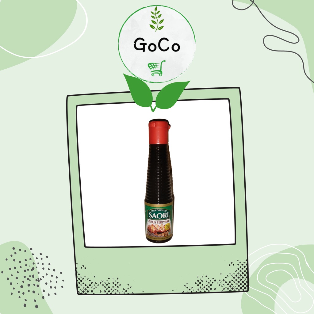 

SAORI | Teriyaki | Botol | 135 ml |Eco-Friendly Packaging by GoCo