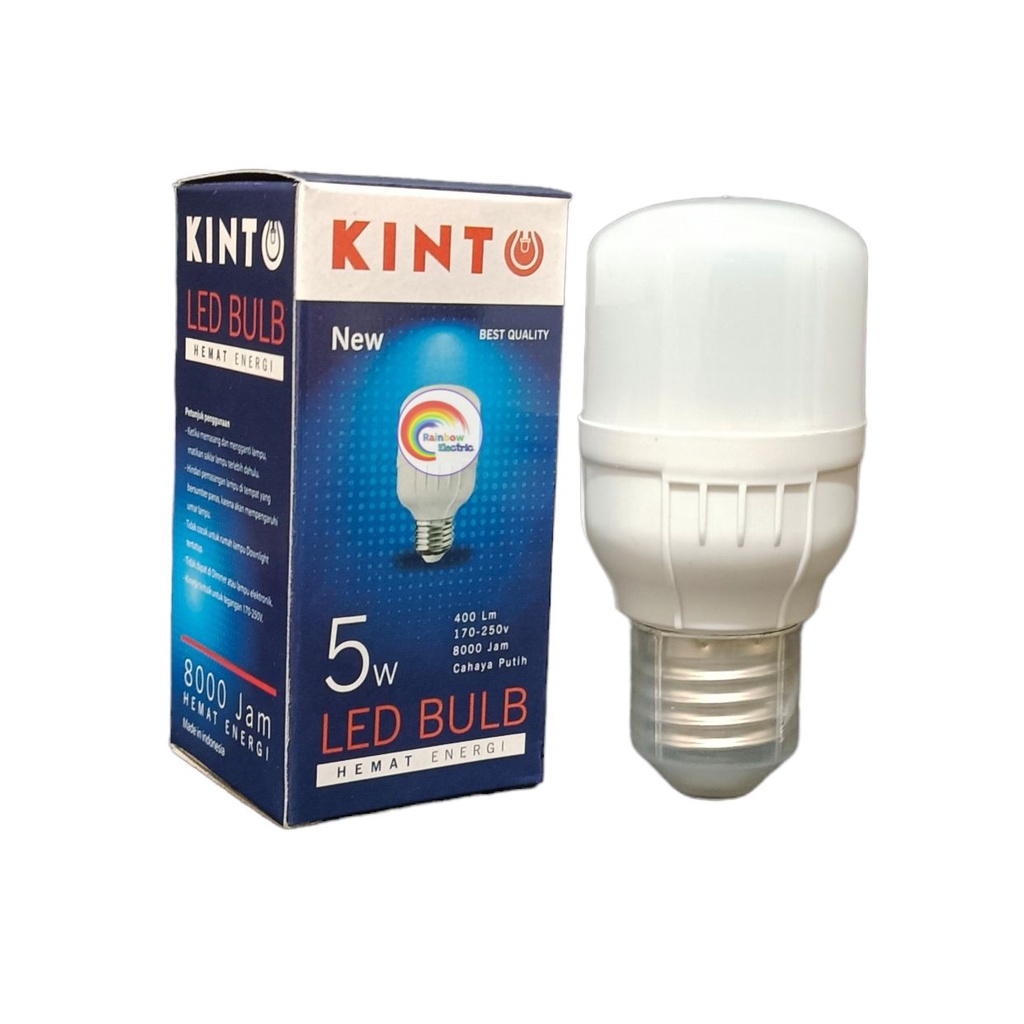 Paket 10 Pcs KINTO Lampu LED Capsule 5 Watt