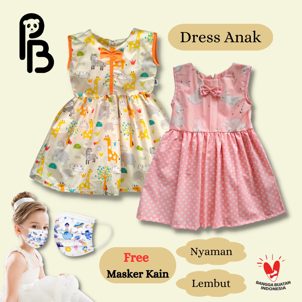 Precious Baby | Baju Anak | Baju Bayi | Dress Anak Perempuan Mode Resleting | Gaun Anak | Dress Kids | Children Clothes | Midi Dress Anak | Baju Anak Hari Raya | Baju Lebaran Anak