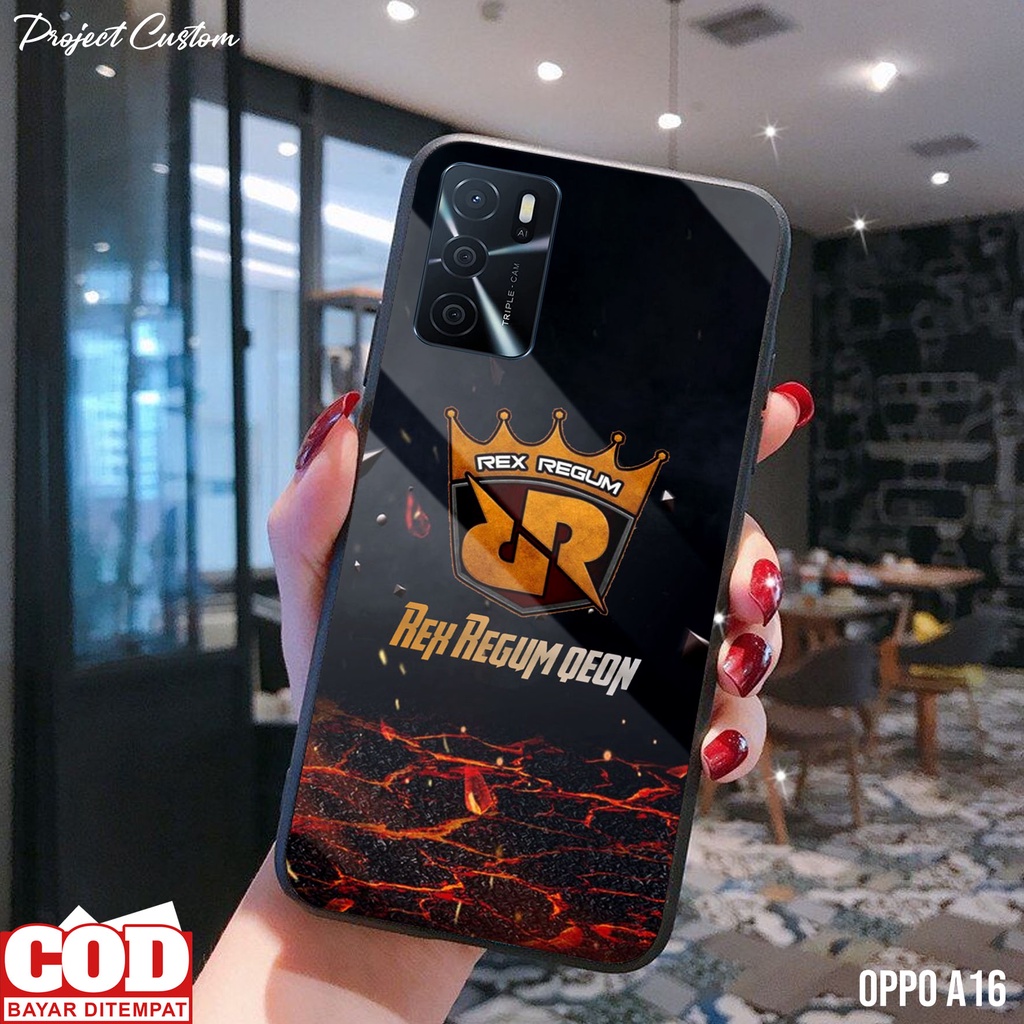 Case OPPO A16 - Casing Hp OPPO A16 Terbaru [ RRQ-01 ] Silikon OPPO A16 - Kesing Hp - Softcase Hp - H